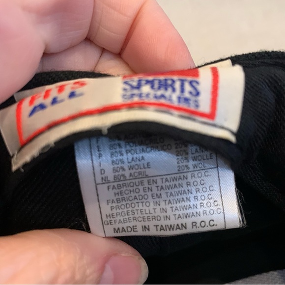 Vintage Grambling State University Tigers Football Black Snapback Cap Hat - Picture 4 of 6